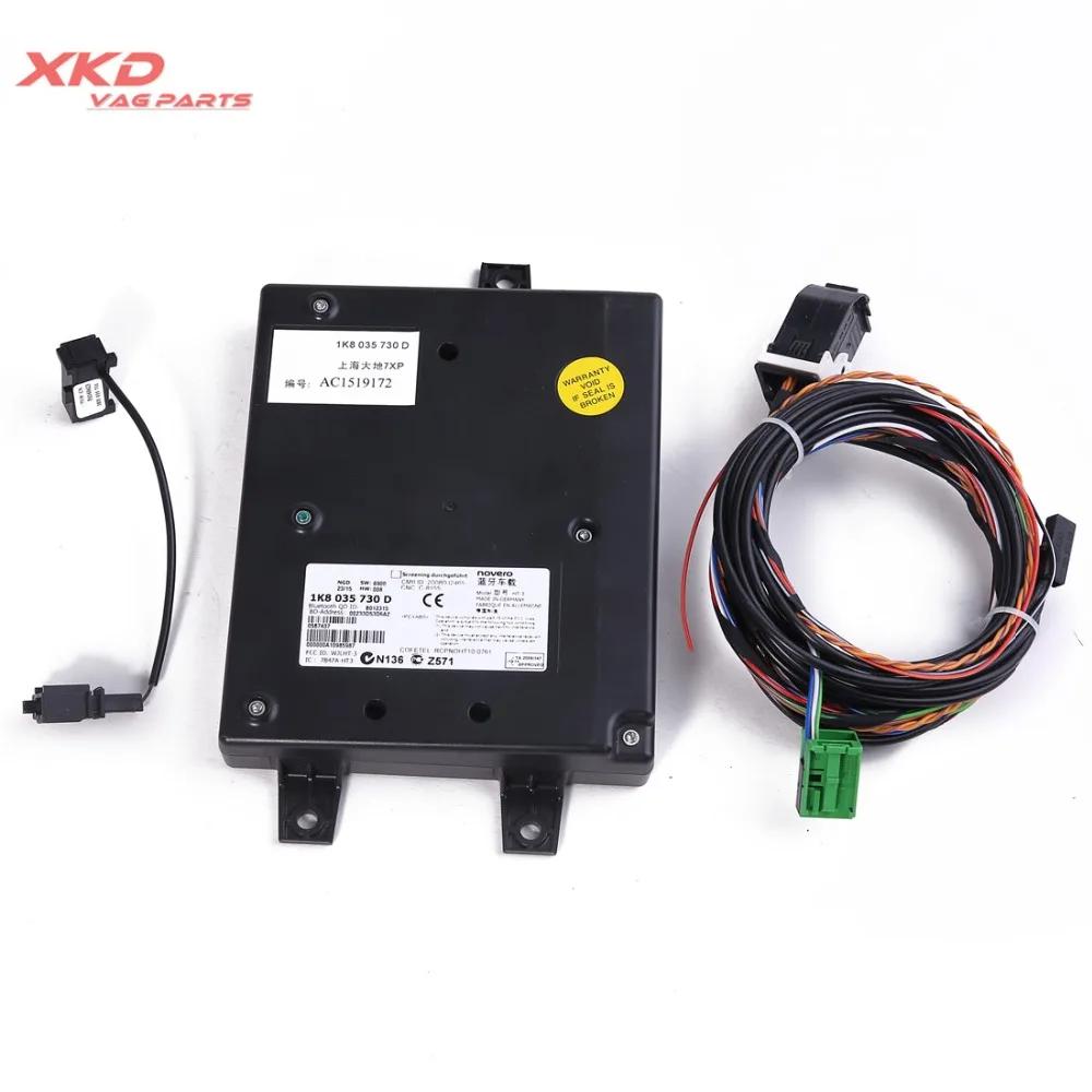 Комплект интерфейсного модуля Bluetooth 9W2 для VW Jetta Golf Passat Tiguan Touran CC EOS Polo RCD510 RNS510 1K8035730D
Комплект интерфейсного модуля Bluetooth 9W2 для VW Jetta Golf Passat Tiguan Touran CC EOS Polo RCD510 RNS510 1K8035730D