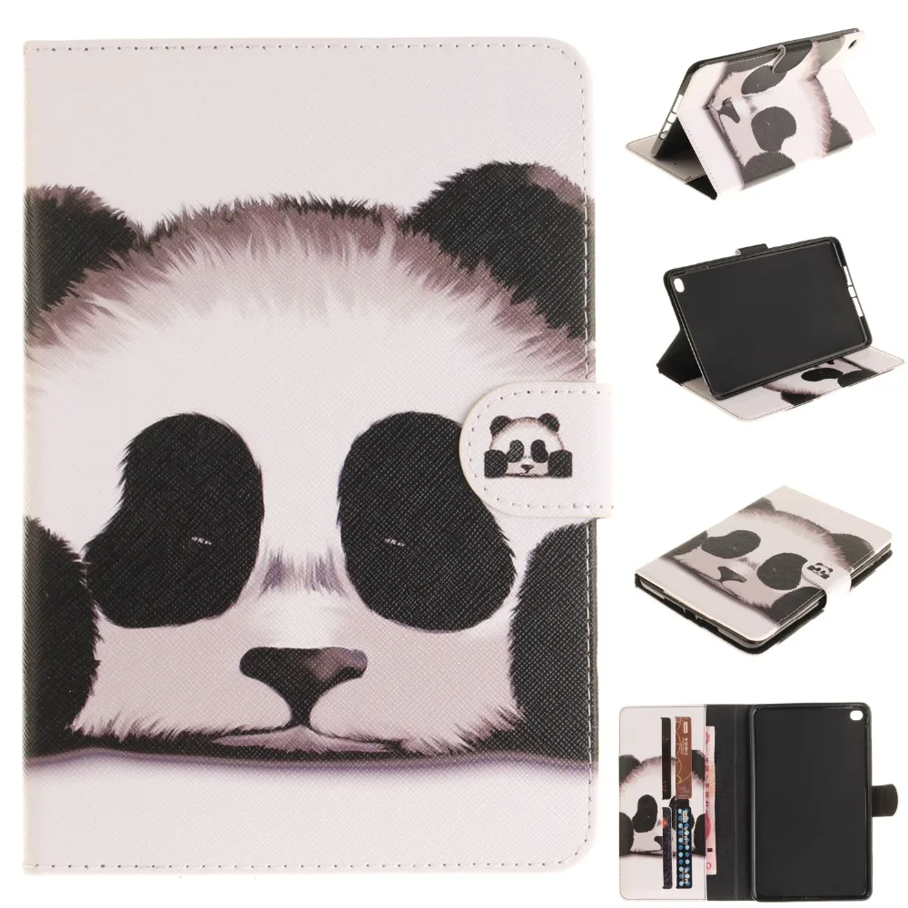 Flip Leather Case For iPad mini 4 tablet stand Cover for Apple 7.9" cover panda case | Компьютеры и офис
