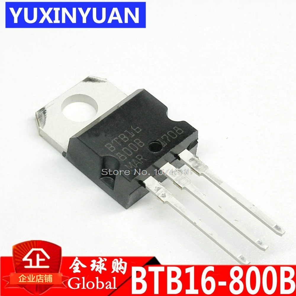 BTB16-800B BTB16-800 BTB016 Triacs 16 А 800 вольт TO-220 Новый оригинальный 10 шт./лот
BTB16-800B BTB16-800 BTB016 Triacs 16 А 800 вольт TO-220 Новый оригинальный 10 шт./лот