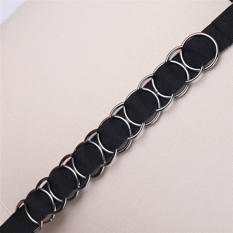 Women Sexy Garter Belt O-ring Polyester Handmade Harness Waist Belt Punk Bondage Body Harness Garters Black
Women Sexy Garter Belt O-ring Polyester Handmade Harness Waist Belt Punk Bondage Body Harness Garters Black