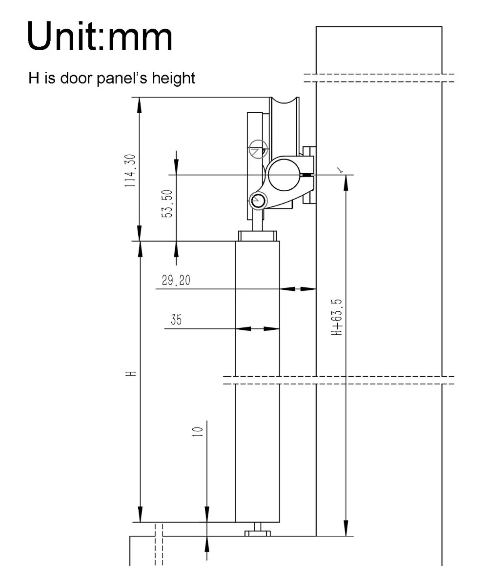 DIYHD 5FT-16FT Solid Head Twin Roller Sliding Barn Door Hardware Stainless Steel Top Mount Barn Door Track
DIYHD 5FT-16FT Solid Head Twin Roller Sliding Barn Door Hardware Stainless Steel Top Mount Barn Door Track