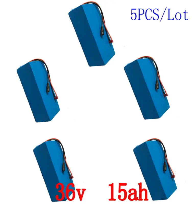 Wholesale 5pcs/Lot 36v 15ah lithium battery 36V 15ah electric bicycle battery 36v 500w lithium ion battery with 42V 2A charger
Wholesale 5pcs/Lot 36v 15ah lithium battery 36V 15ah electric bicycle battery 36v 500w lithium ion battery with 42V 2A charger