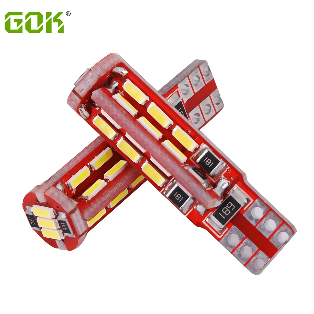 10 x T10 W5W LED 27SMD CANBUS 27LED 4014 SMD Bright Car Interior Styling Canbus No Error DC12V Bulb Lamp LED Car Light Source
10 x T10 W5W LED 27SMD CANBUS 27LED 4014 SMD Bright Car Interior Styling Canbus No Error DC12V Bulb Lamp LED Car Light Source