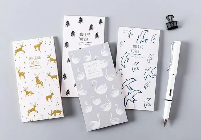 1 Pcs Fresh Finland forest Birds/deer/forest/swan notepad memo pad paper sticky notes notepad stationery school supply
1 Pcs Fresh Finland forest Birds/deer/forest/swan notepad memo pad paper sticky notes notepad stationery school supply