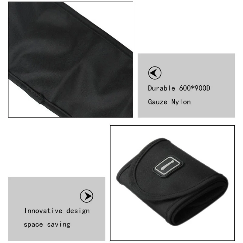 Men Necktie Roll Organizer Bag Nylon Tie Case Storage Waterproof for Business Travel New
Men Necktie Roll Organizer Bag Nylon Tie Case Storage Waterproof for Business Travel New