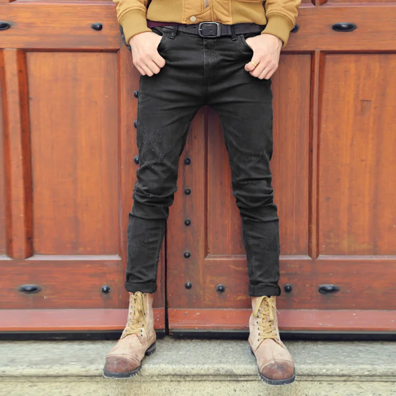 Black skinny jeans men solid denim ripped jeans for men new casual stretch man balmai jeans100% Cotton pantalon homme jeans 2016
Black skinny jeans men solid denim ripped jeans for men new casual stretch man balmai jeans100% Cotton pantalon homme jeans 2016