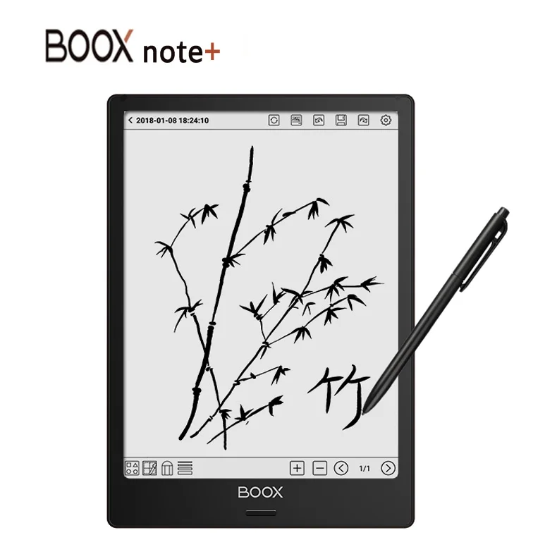 Электронная книга BOOX Note + электронная Reader e ink Android 6 0 10 3 "сенсорный HD дисплей Carta