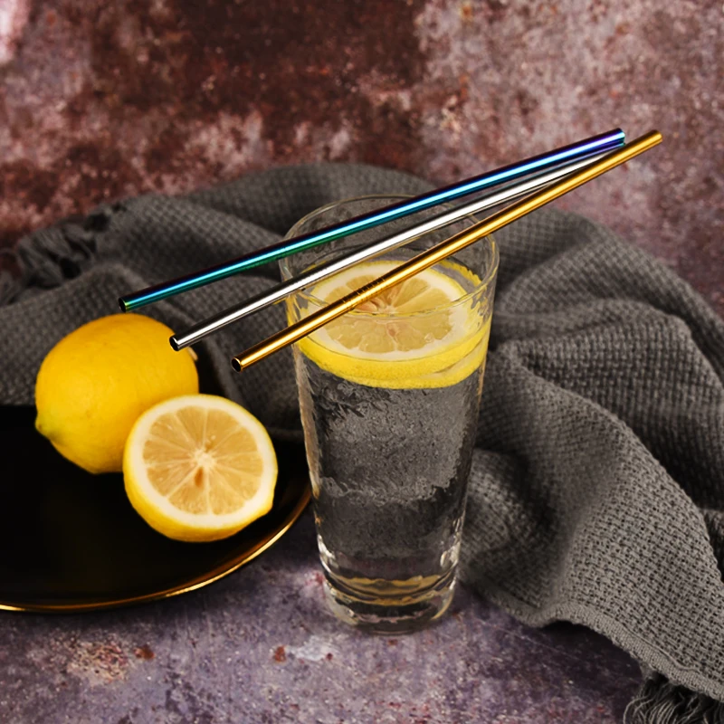 Sunhanny Colorful 4/8Pcs 304 Stainless Steel Metal Straw Reusable Drinking Straw with Cleaning Brush and Storage Pouch
Sunhanny Colorful 4/8Pcs 304 Stainless Steel Metal Straw Reusable Drinking Straw with Cleaning Brush and Storage Pouch