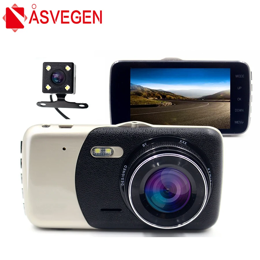 Asvegen 4.0 Inch IPS Screen Dual Lens Car DVR Dash Camera Navigation Full HD Night Vision HD 1080P Car Video Rearview Recorder
Asvegen 4.0 Inch IPS Screen Dual Lens Car DVR Dash Camera Navigation Full HD Night Vision HD 1080P Car Video Rearview Recorder