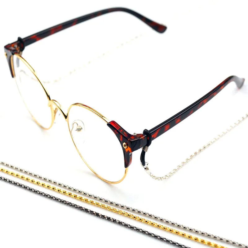 Reading Glasses Sunglasses Neck Chain Cords Holder Metal Strap Spectacles Gold black silver color
Reading Glasses Sunglasses Neck Chain Cords Holder Metal Strap Spectacles Gold black silver color