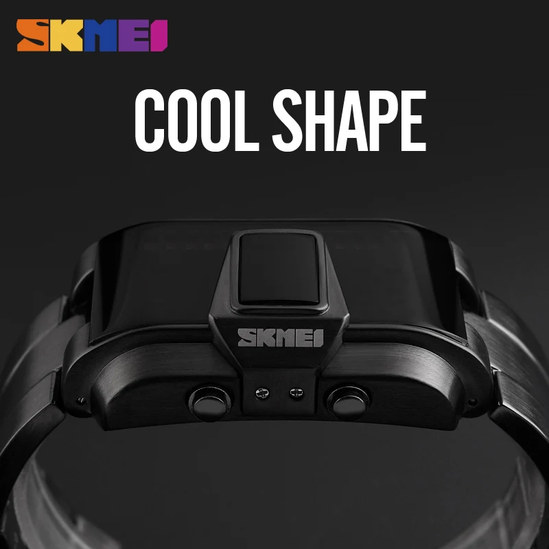 Skmei Men Sports Watches LED Creative Waterproof Digital watch Top Luxury Brand Wristwatches Fashion Male Relogio Masculino Xfcs
Skmei Men Sports Watches LED Creative Waterproof Digital watch Top Luxury Brand Wristwatches Fashion Male Relogio Masculino Xfcs