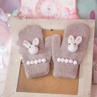 Princess sweet lolita True rabbit fur double layer mittens Lovely hair ball design S01
Princess sweet lolita True rabbit fur double layer mittens Lovely hair ball design S01
