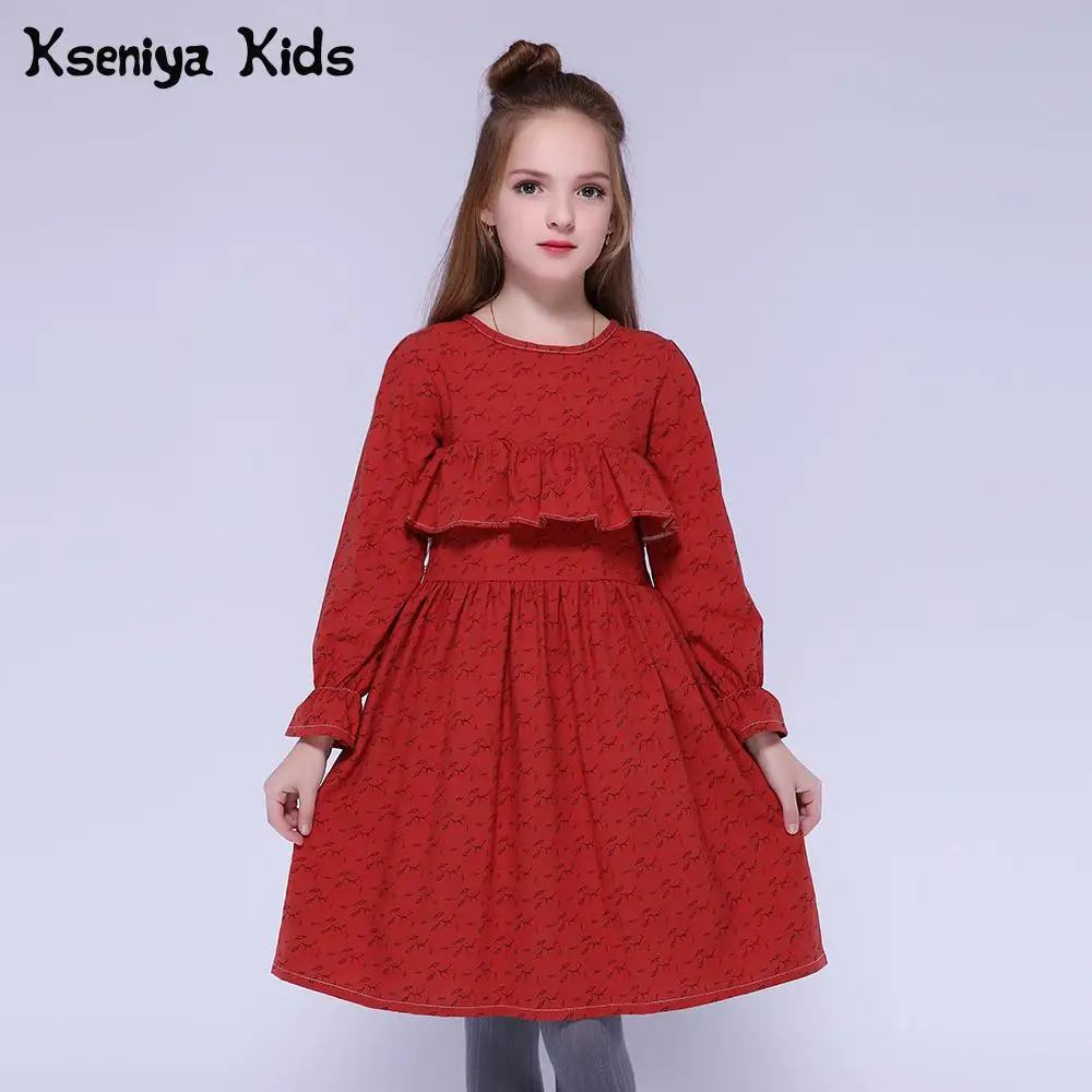 Kseniya Kids Children Girls Dresses Cotton Floral Petal Sleeve Party Dresses For Girls Lolita Style Spring Autumn Girl Dress
Kseniya Kids Children Girls Dresses Cotton Floral Petal Sleeve Party Dresses For Girls Lolita Style Spring Autumn Girl Dress