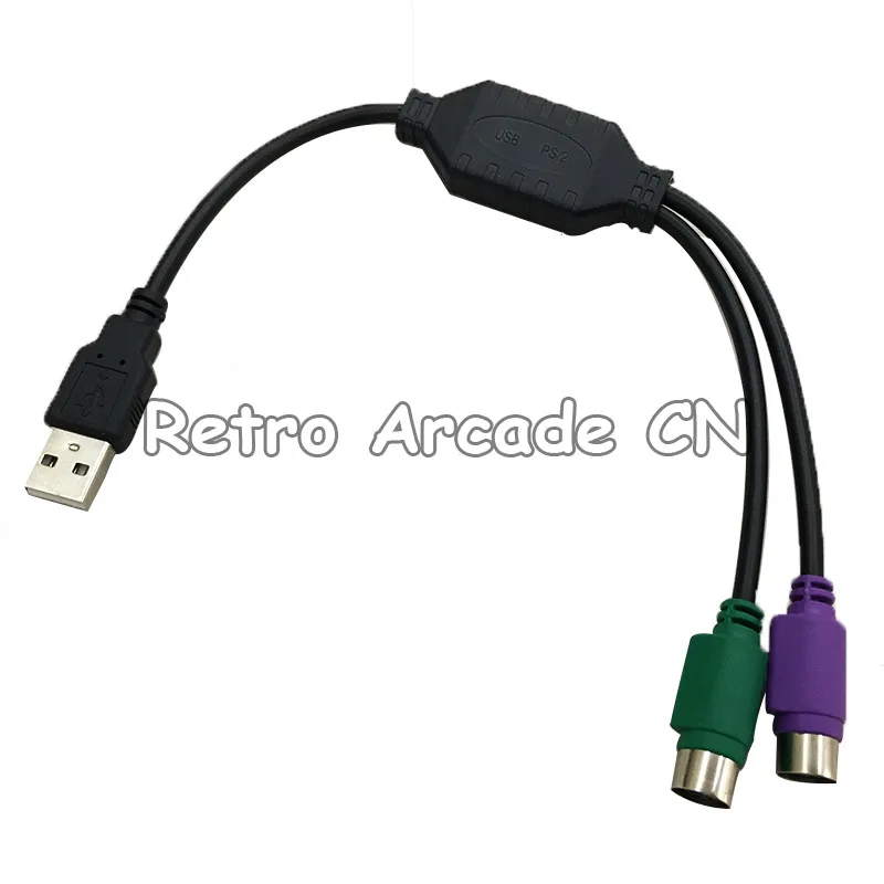 Arcade USB to PS/2 PS2 LED Trackball Mouse Converter Cable Adapter for Arcade MAME Games Machines Cabinets tracking ball
Arcade USB to PS/2 PS2 LED Trackball Mouse Converter Cable Adapter for Arcade MAME Games Machines Cabinets tracking ball