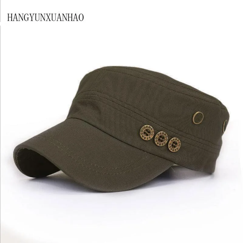 Men Army Military Caps Men Cotton Solid Army Cap Green Flat Top Caps Hat Men Adjustable Hunting Military Green Caps Hat
Men Army Military Caps Men Cotton Solid Army Cap Green Flat Top Caps Hat Men Adjustable Hunting Military Green Caps Hat