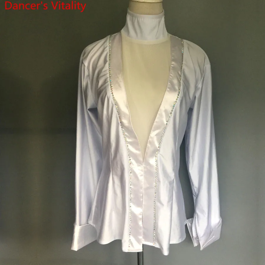 Men's Ballroom Latin Dance Shirts Boys Long Sleeve Tops Kids Modern Dance Clothing Tango Clothes Competition Performance Wear
Men's Ballroom Latin Dance Shirts Boys Long Sleeve Tops Kids Modern Dance Clothing Tango Clothes Competition Performance Wear