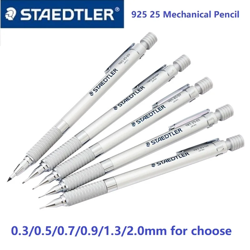 Механический карандаш Staedtler 925 25 с металлической ручкой 0 3/0 5/0 7/0 9/1 3/2 мм