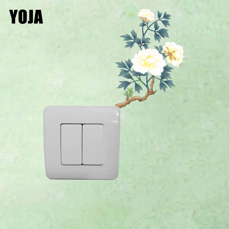 YOJA Vivid Cute Favorite Beautiful Flower Design Fashion Colorful Cartoon Switch Decal Plant PVC Wall Sticker 13SS0018
YOJA Vivid Cute Favorite Beautiful Flower Design Fashion Colorful Cartoon Switch Decal Plant PVC Wall Sticker 13SS0018