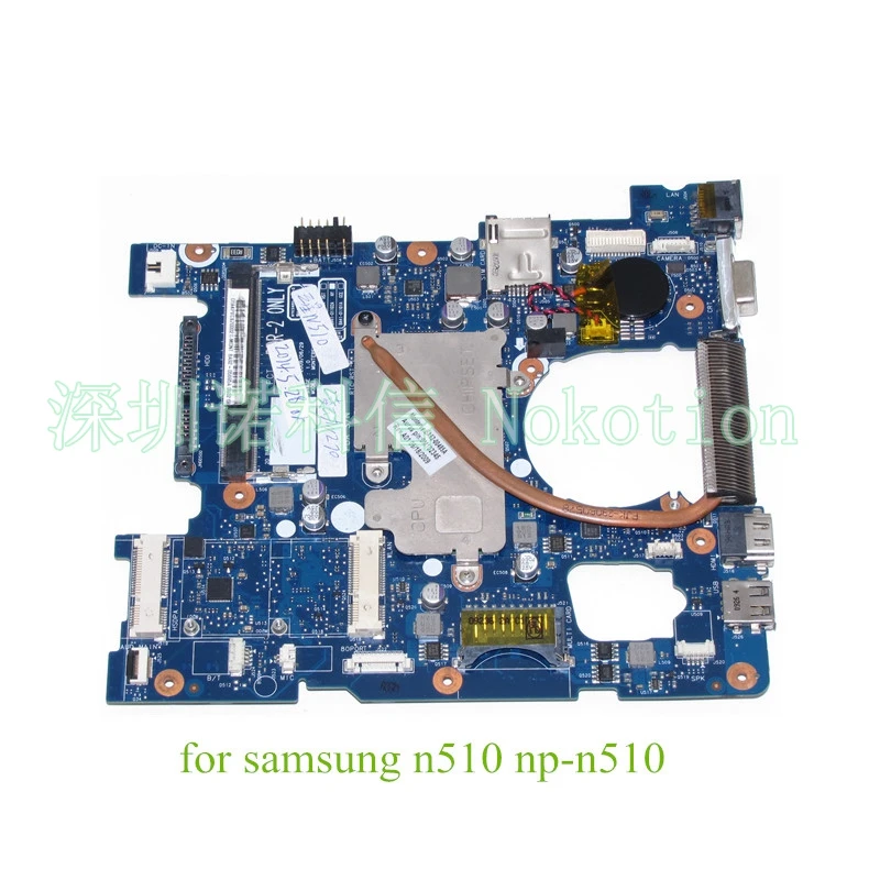 NOKOTION BA41-01102A BA92-05695A для SAMSUNG N510 BA92-05695B материнская плата для ноутбука n270 cpu DDR2 Гарантия 60 дней
NOKOTION BA41-01102A BA92-05695A для SAMSUNG N510 BA92-05695B материнская плата для ноутбука n270 cpu DDR2 Гарантия 60 дней