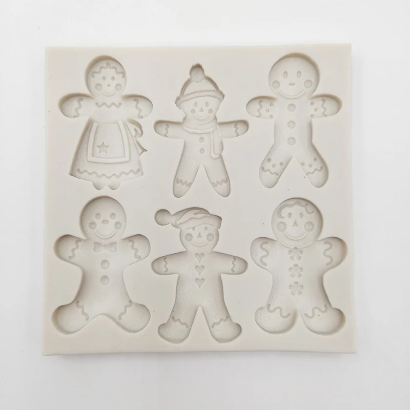 minsunbak Christmas Series Silicone Mold 6 Shape Snowman Shape Chocolate Mold DIY Biscuit Baking Tool
minsunbak Christmas Series Silicone Mold 6 Shape Snowman Shape Chocolate Mold DIY Biscuit Baking Tool