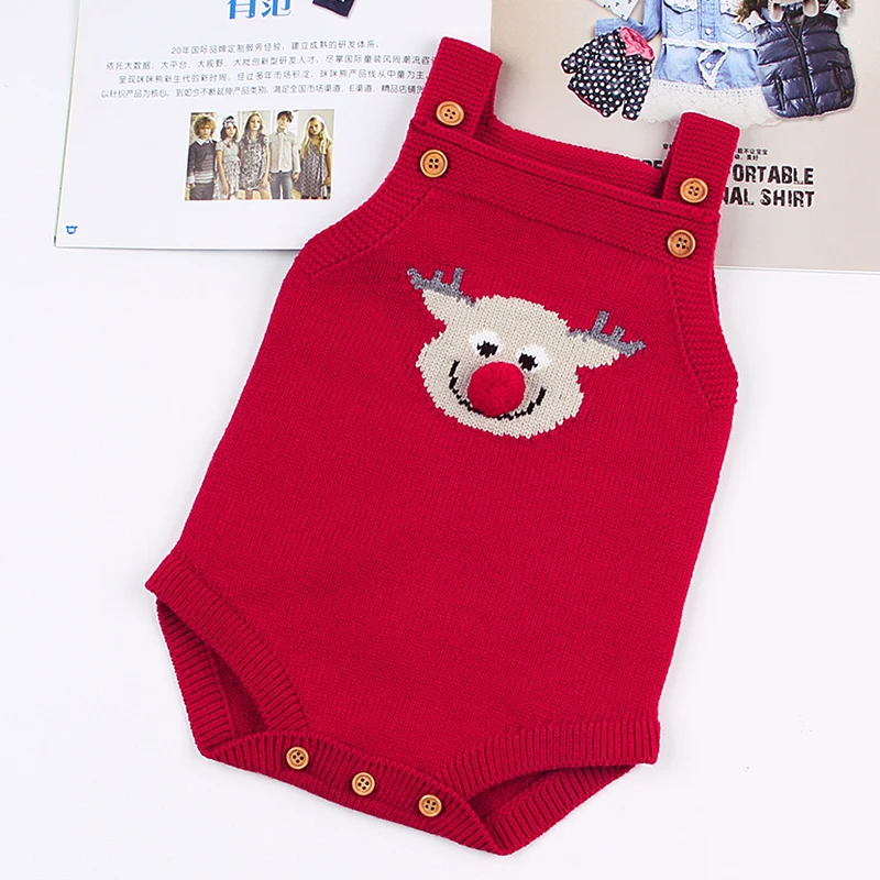 Christmas Baby Girls Clothes Adorable Deer Knitted Newborns Boys Bodysuits Toddler Infant One Piece Overalls Children Costumes
Christmas Baby Girls Clothes Adorable Deer Knitted Newborns Boys Bodysuits Toddler Infant One Piece Overalls Children Costumes