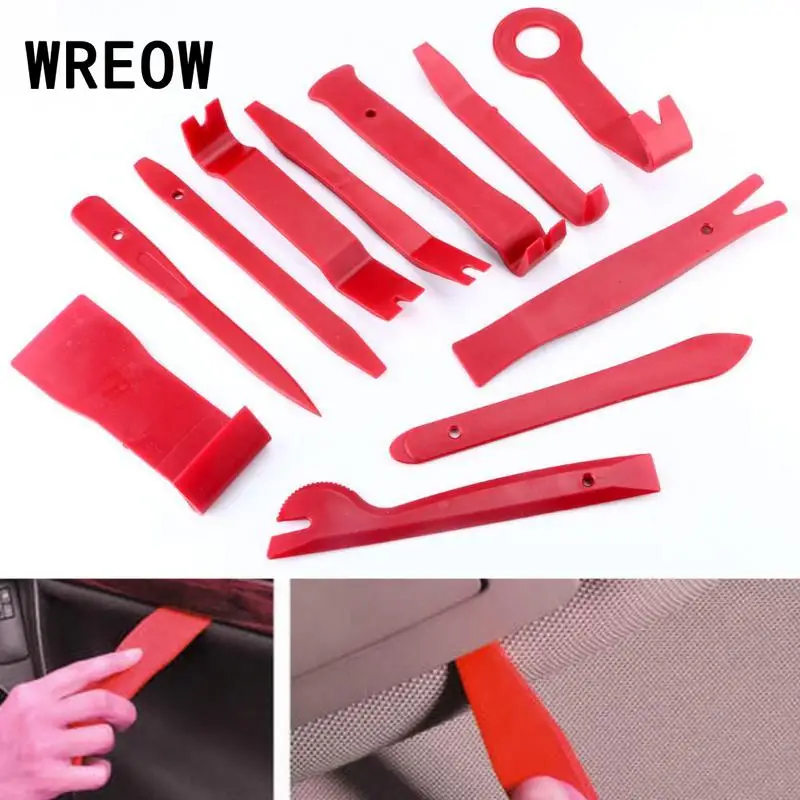 11Pcs/Set Removal Pry Tool Car Interior Auto Door Dash Trim Stereo Pry Tool Clip Panel Radio Audio Installer Repair Tool
11Pcs/Set Removal Pry Tool Car Interior Auto Door Dash Trim Stereo Pry Tool Clip Panel Radio Audio Installer Repair Tool