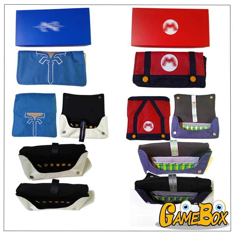 2018 NEW Style MarioRed ZeldaBlue Soft Bag For Nintend Switch NS Switch Game Console Box Bag Portable Storage Bag
2018 NEW Style MarioRed ZeldaBlue Soft Bag For Nintend Switch NS Switch Game Console Box Bag Portable Storage Bag