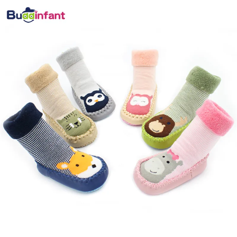 Warm Winter Boy Baby Sock Shoes Soft Autumn Newborn Baby Girls Socks with Rubber Soles Animals Infant Shoe Sock Terry PU Leather
Warm Winter Boy Baby Sock Shoes Soft Autumn Newborn Baby Girls Socks with Rubber Soles Animals Infant Shoe Sock Terry PU Leather