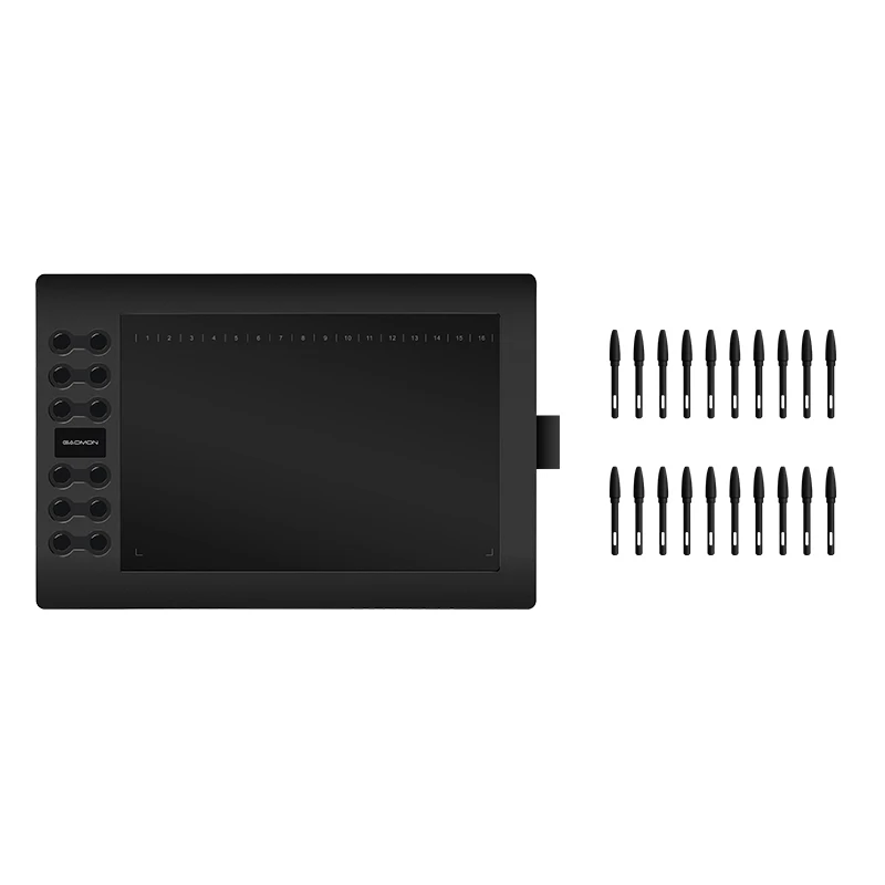 GAOMON M106K 12 HotKey графический Рисунок планшет художественная роспись Доска цифровой планшет ручка для Win & Mac с 20 сменными наконечниками в подаро...
GAOMON M106K 12 HotKey графический Рисунок планшет художественная роспись Доска цифровой планшет ручка для Win & Mac с 20 сменными наконечниками в подаро...