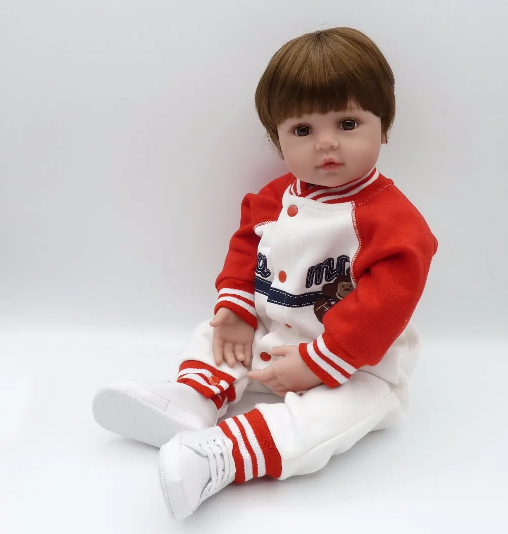 Forrsdor56cm силиконовые конечности и ткань тела bebe bonecas короткие волосы очарование ребенок Brinquedos Дети playmates кукольный домик игрушки
Forrsdor56cm силиконовые конечности и ткань тела bebe bonecas короткие волосы очарование ребенок Brinquedos Дети playmates кукольный домик игрушки