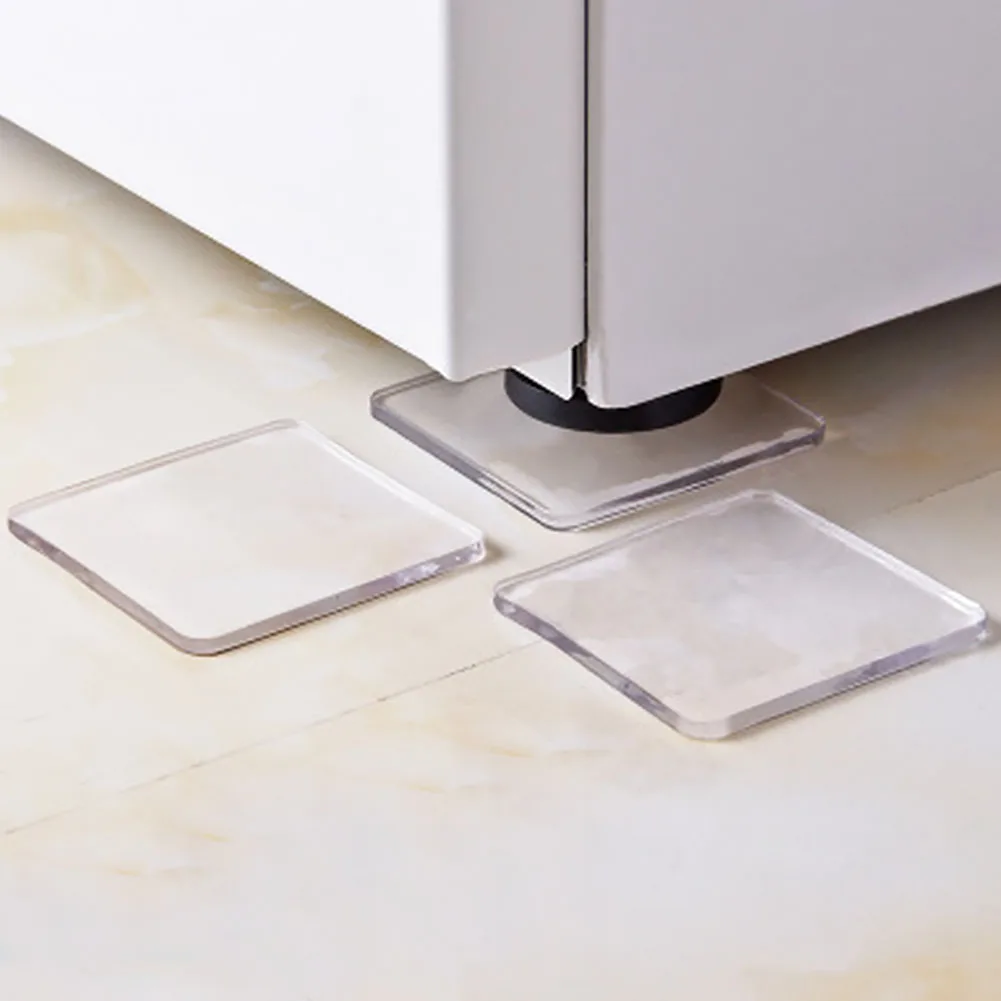 4PCS/Set Anti Vibration Non-toxic Washing Machine Silicone Pad Mat Transparent Non-Slip Shock Absorbing Pads Refrigerator Home
4PCS/Set Anti Vibration Non-toxic Washing Machine Silicone Pad Mat Transparent Non-Slip Shock Absorbing Pads Refrigerator Home