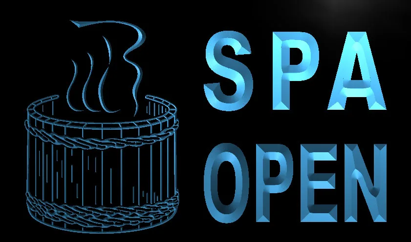 Открытый светодиодный неоновый Световой знак M042 Spa | Дом и сад