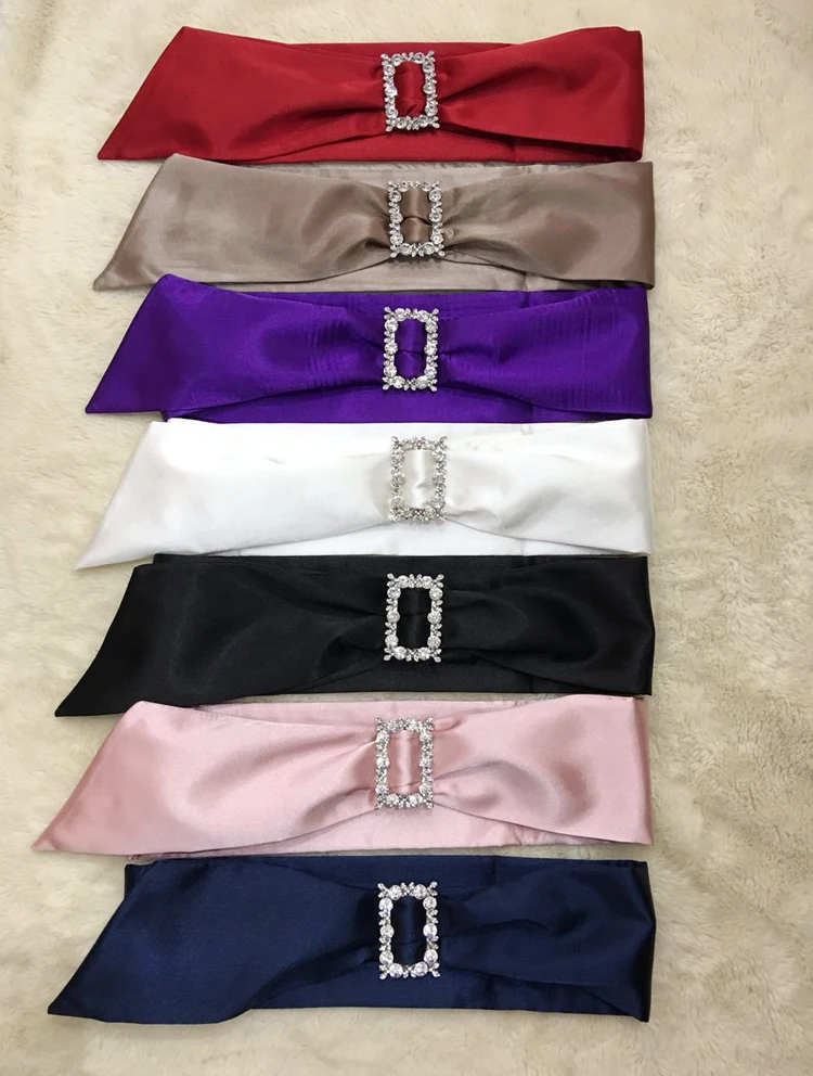 New Vintage metal Rhinestone Buckle Silk Bow Tie belts Waist Seal Ladies Dress Wedding Dress Fashion Belt accessories
New Vintage metal Rhinestone Buckle Silk Bow Tie belts Waist Seal Ladies Dress Wedding Dress Fashion Belt accessories