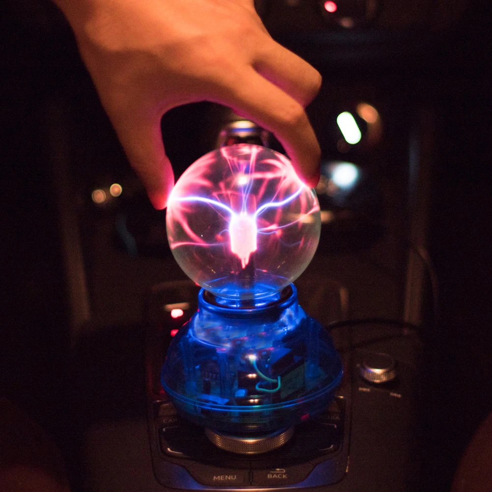 Car Music Sound Control LED USB Plasma Ball Electrostatic Lamp Atmosphere DJ Lights Party Lighting Decoration Free Ship
Car Music Sound Control LED USB Plasma Ball Electrostatic Lamp Atmosphere DJ Lights Party Lighting Decoration Free Ship