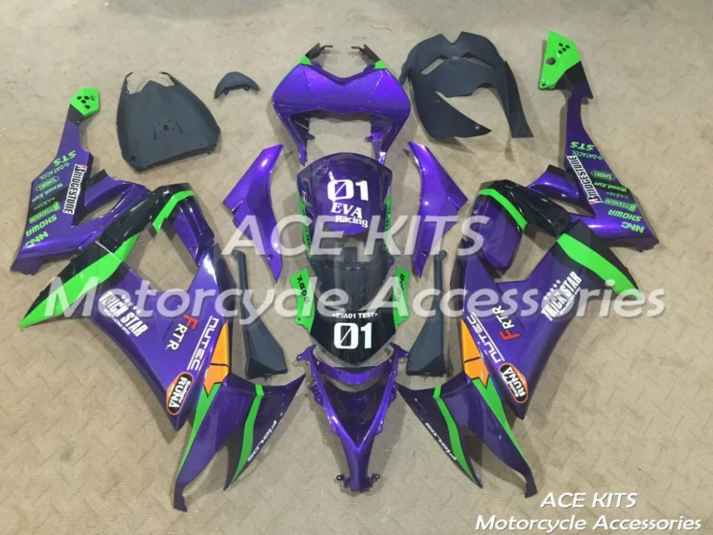 Новый обтекатель для мотоцикла из АБС-пластика для kawasaki Ninja ZX-10R 2008 2009 2010, обтекатель любого цвета для всех имеются ACE No.116
Новый обтекатель для мотоцикла из АБС-пластика для kawasaki Ninja ZX-10R 2008 2009 2010, обтекатель любого цвета для всех имеются ACE No.116
