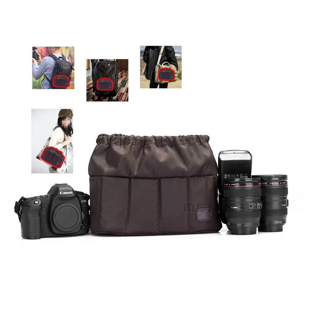 Selens Гибкая вставка для камеры разделение мягкий чехол для Canon Nikon Sony DSLR SLR объектив камеры
Selens Гибкая вставка для камеры разделение мягкий чехол для Canon Nikon Sony DSLR SLR объектив камеры
