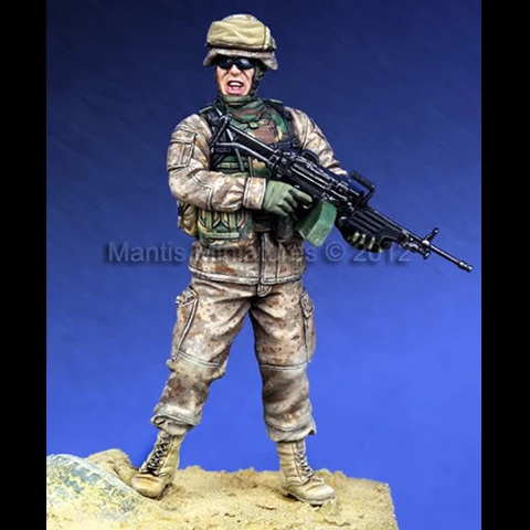 1/35 U.S. Marine Resin kit soldiers GK Modern Military theme Scene combination Uncoated No colour
1/35 U.S. Marine Resin kit soldiers GK Modern Military theme Scene combination Uncoated No colour