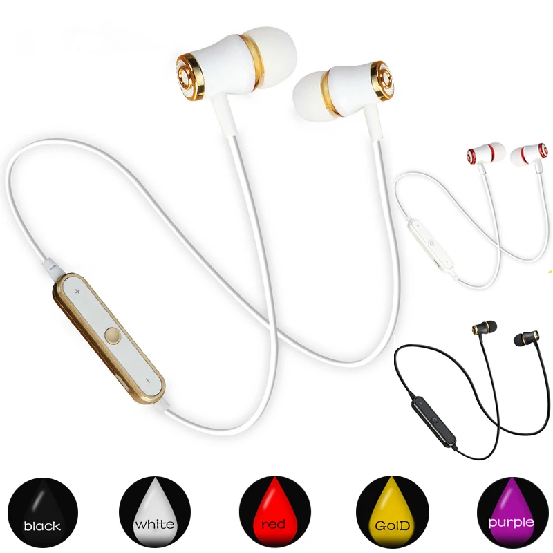 Спортивные bluetooth наушники с шумоподавлением беспроводные вкладыши
