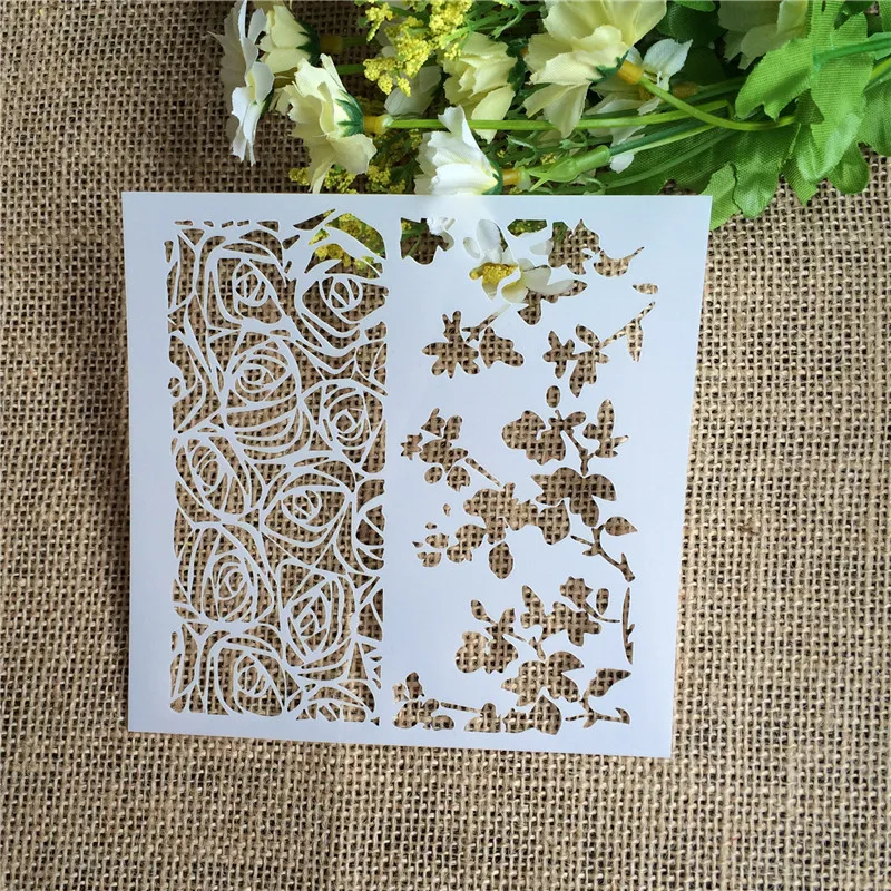 flowers Stencils for DIY Scrapbooking/photo album Decorative Embossing DIY Paper Cards Crafts
flowers Stencils for DIY Scrapbooking/photo album Decorative Embossing DIY Paper Cards Crafts
