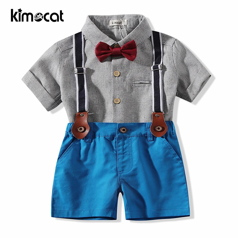 Kimocat Baby Boy Clothes For Summer Short Sleeve Handsome Gentleman Infant Newborn Clothes Outfit Baby Boy Summer Clothes Sets
Kimocat Baby Boy Clothes For Summer Short Sleeve Handsome Gentleman Infant Newborn Clothes Outfit Baby Boy Summer Clothes Sets