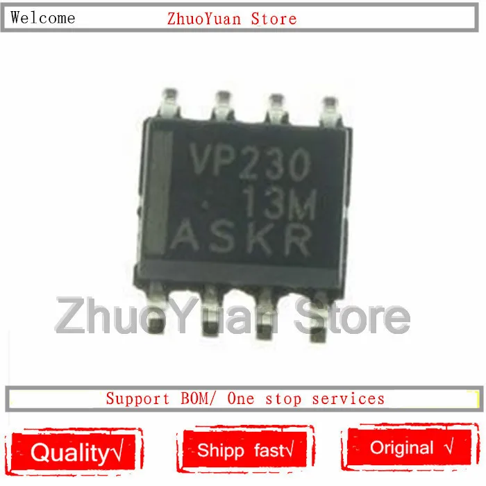 1 шт./лот SN65HVD230DR SN65HVD230 VP230 SOP 8 новый оригинальный IC чип|Голосовые модули