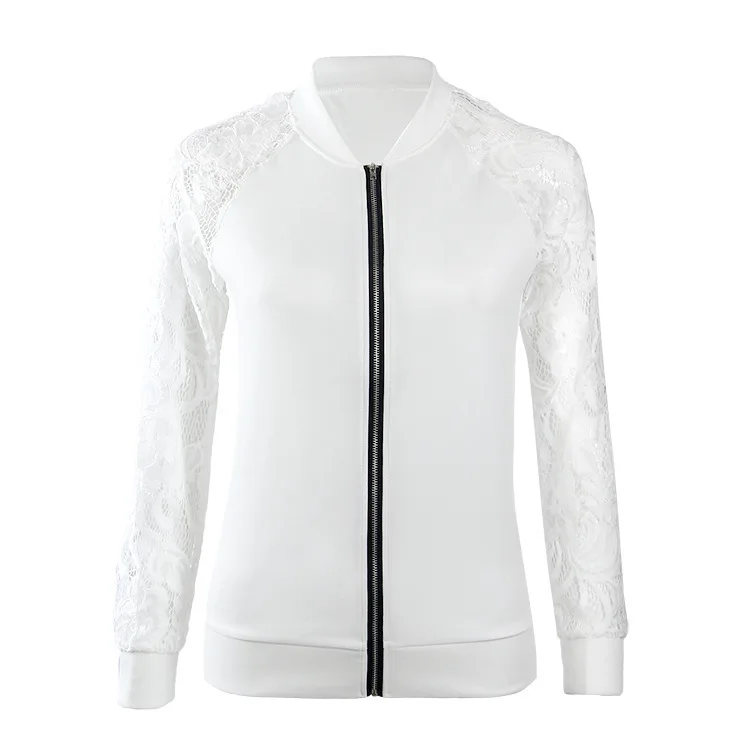 new 2018 coats and jackets women hollow out women's speed sell through lace long sleeve jacket zipper coat blouson femme
new 2018 coats and jackets women hollow out women's speed sell through lace long sleeve jacket zipper coat blouson femme