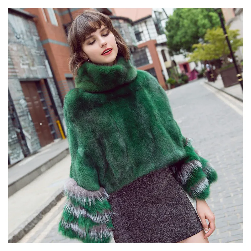 Fur Poncho Women Winter Natural Fur Coat Rex Rabbit Genuine Shawl Jacket Fox Seleeves New Arrival Factory Outlet Sheepskin Coat
Fur Poncho Women Winter Natural Fur Coat Rex Rabbit Genuine Shawl Jacket Fox Seleeves New Arrival Factory Outlet Sheepskin Coat
