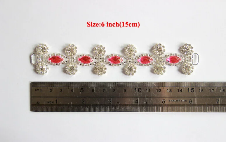 Free Shipping Hotsale 20 pcs/lot 6'' Rhinestone Connector For Swimming Wear Bikini Connector Headband Connector RC082001
Free Shipping Hotsale 20 pcs/lot 6'' Rhinestone Connector For Swimming Wear Bikini Connector Headband Connector RC082001