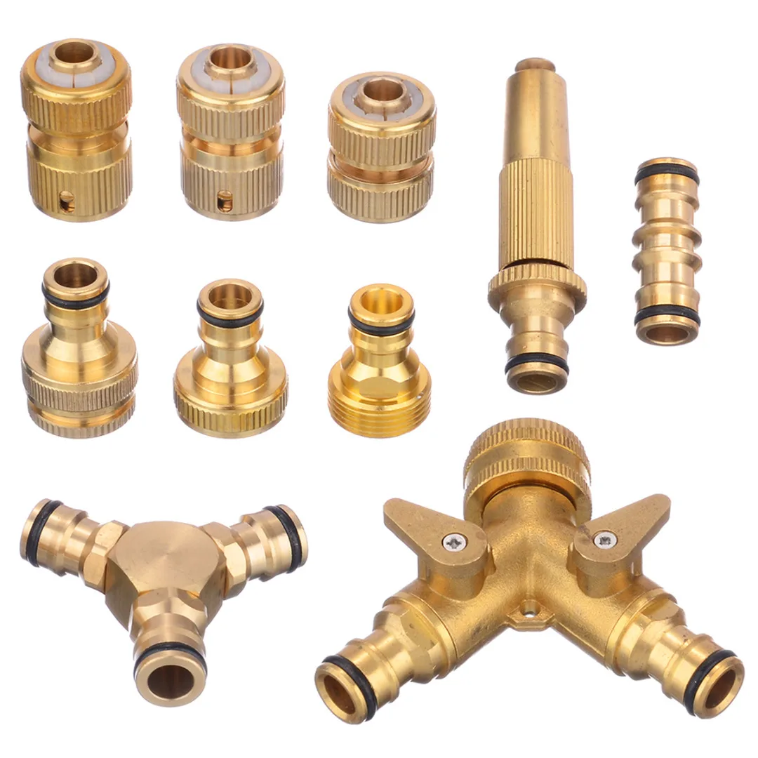 10 Type Threaded Connectors Garden Hose Tap Connector Garden Water Pipe Adapter for Garden Watering Irrigation System
10 Type Threaded Connectors Garden Hose Tap Connector Garden Water Pipe Adapter for Garden Watering Irrigation System