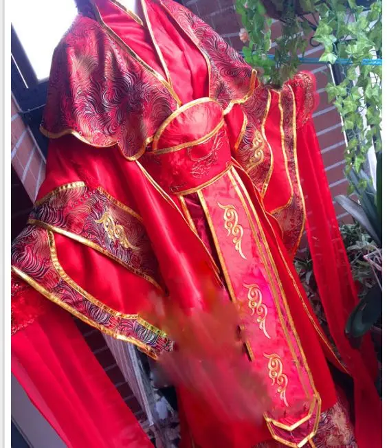 7 Designs Universal Traditional Chinese Wedding Bride Red Costume Hanfu for Anime Chang'an Fantasy Night Red Female Hanfu
7 Designs Universal Traditional Chinese Wedding Bride Red Costume Hanfu for Anime Chang'an Fantasy Night Red Female Hanfu