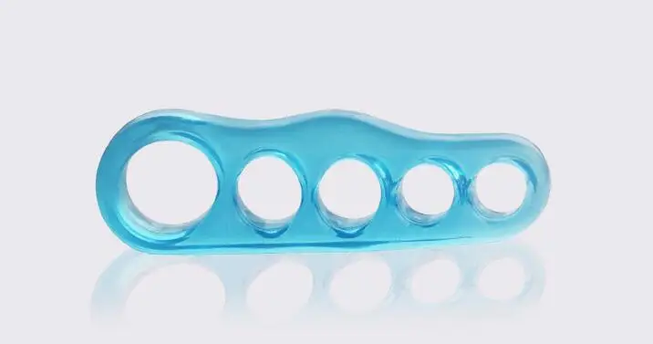 Silicone hallux valgus orthotics fixator as relieve fatigue toe spreader anti bunion toe separator for foot care AS SEEN ON TV.
Silicone hallux valgus orthotics fixator as relieve fatigue toe spreader anti bunion toe separator for foot care AS SEEN ON TV.