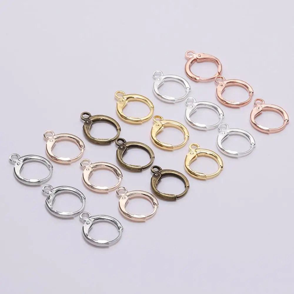 20Pcs/Lot 14*12mm Gold Linker Holder Earring Hooks Wire Settings Base Hoops Earrings for Diy Jewelry Making Findings Supplies
20Pcs/Lot 14*12mm Gold Linker Holder Earring Hooks Wire Settings Base Hoops Earrings for Diy Jewelry Making Findings Supplies