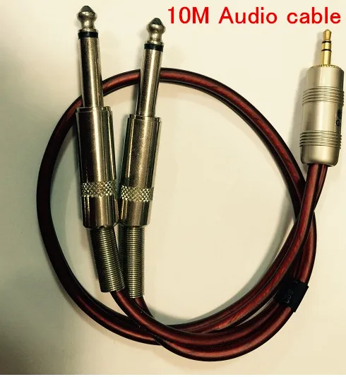 Fast Free Ship 10M One-to-Two Audio cable 3.5 turn double 6.5 connector wire computer sound console cables/Pure copper aux
Fast Free Ship 10M One-to-Two Audio cable 3.5 turn double 6.5 connector wire computer sound console cables/Pure copper aux