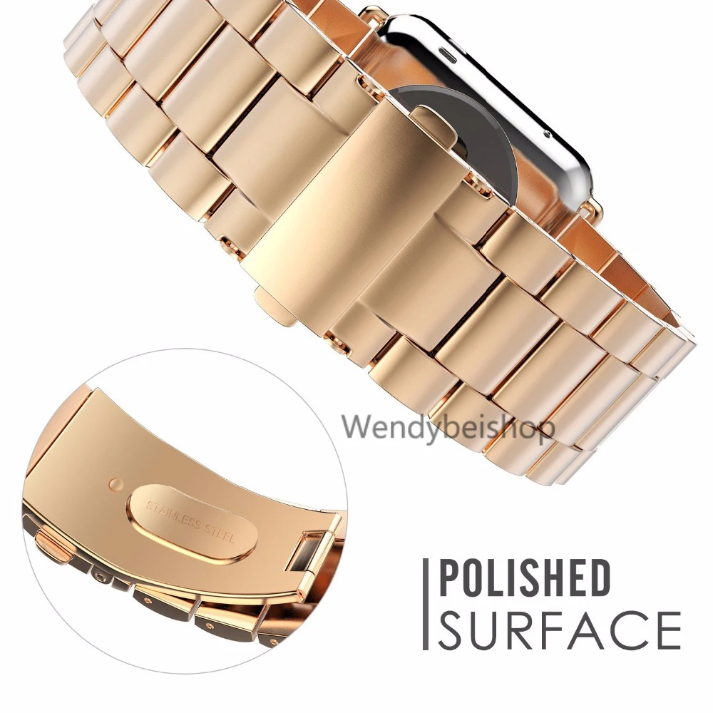 38mm 42mm New 316L Stianless Steel Connector Adapter Silver Black Rose Gold For Apple Watch Strap band iWatch Buckle Bracelet
38mm 42mm New 316L Stianless Steel Connector Adapter Silver Black Rose Gold For Apple Watch Strap band iWatch Buckle Bracelet